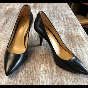Black Pointed Toe Michael Kors Heels